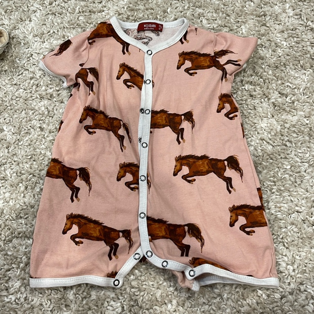 Milk Barn pj romper